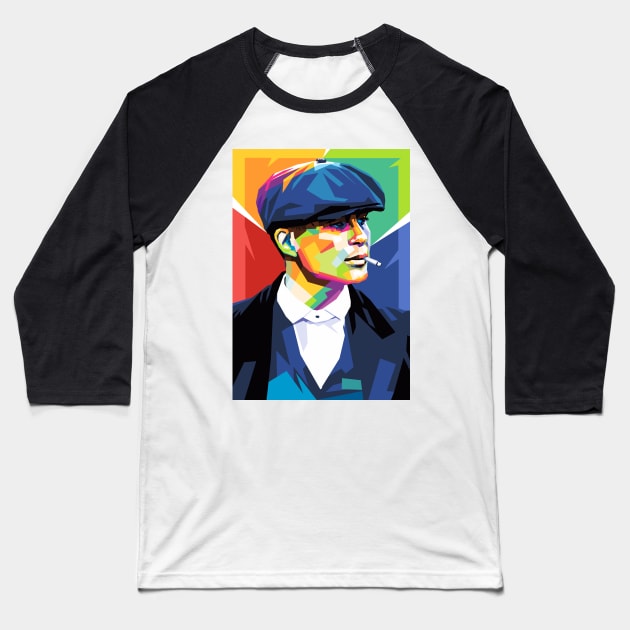 Cillian Murphy Baseball T-Shirt by Wijaya6661